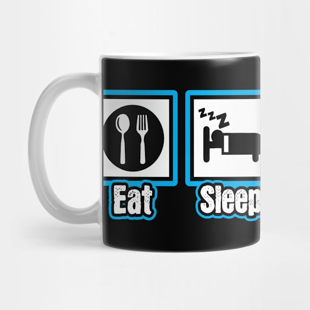 Eat Sleep Nursing Repeat by ThyShirtProject - Affiliate